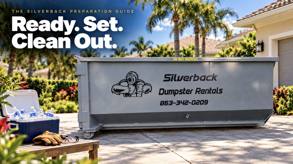 Ultimate Customer Preparation Guide for Your Silverback Dumpster Rental