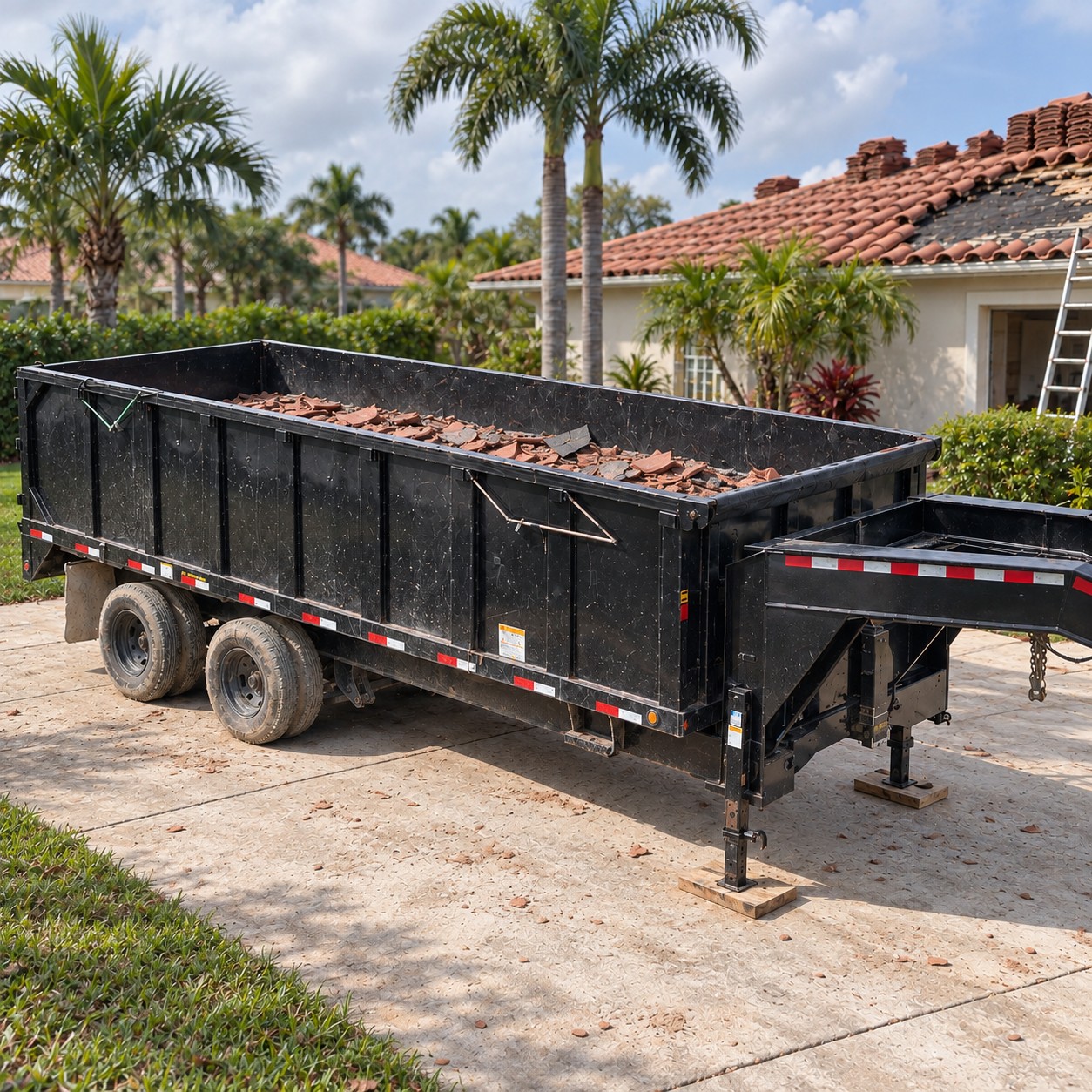 Heavy Debris Job? A Guide to Dump Trailer Rentals for Roofing Cleanup in Southwest Florida