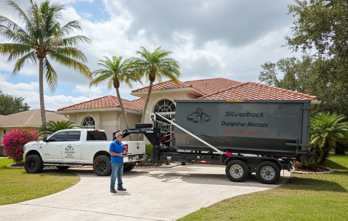 Successful Dumpster Delivery in Cape Coral